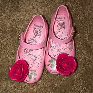 Mini Melissa Beauty & the Beast Sz 6